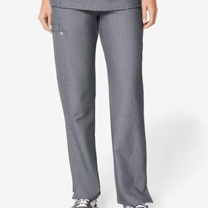 FIGS Grey Kade Cargo Scrub Pants